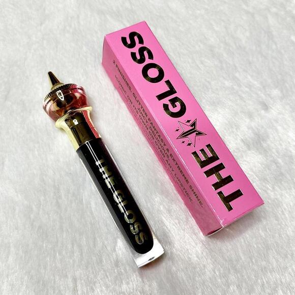 NIB Jeffree Star Midnight Lick The Gloss Lip Gloss Black 4.5 ml - Picture 1 of 9